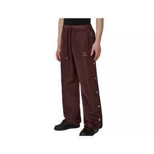 Jordan X A Ma Maniere Maroon Loose Fit Snap Tear Away Track Pants Size Small